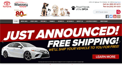 Desktop Screenshot of masseytoyota.com